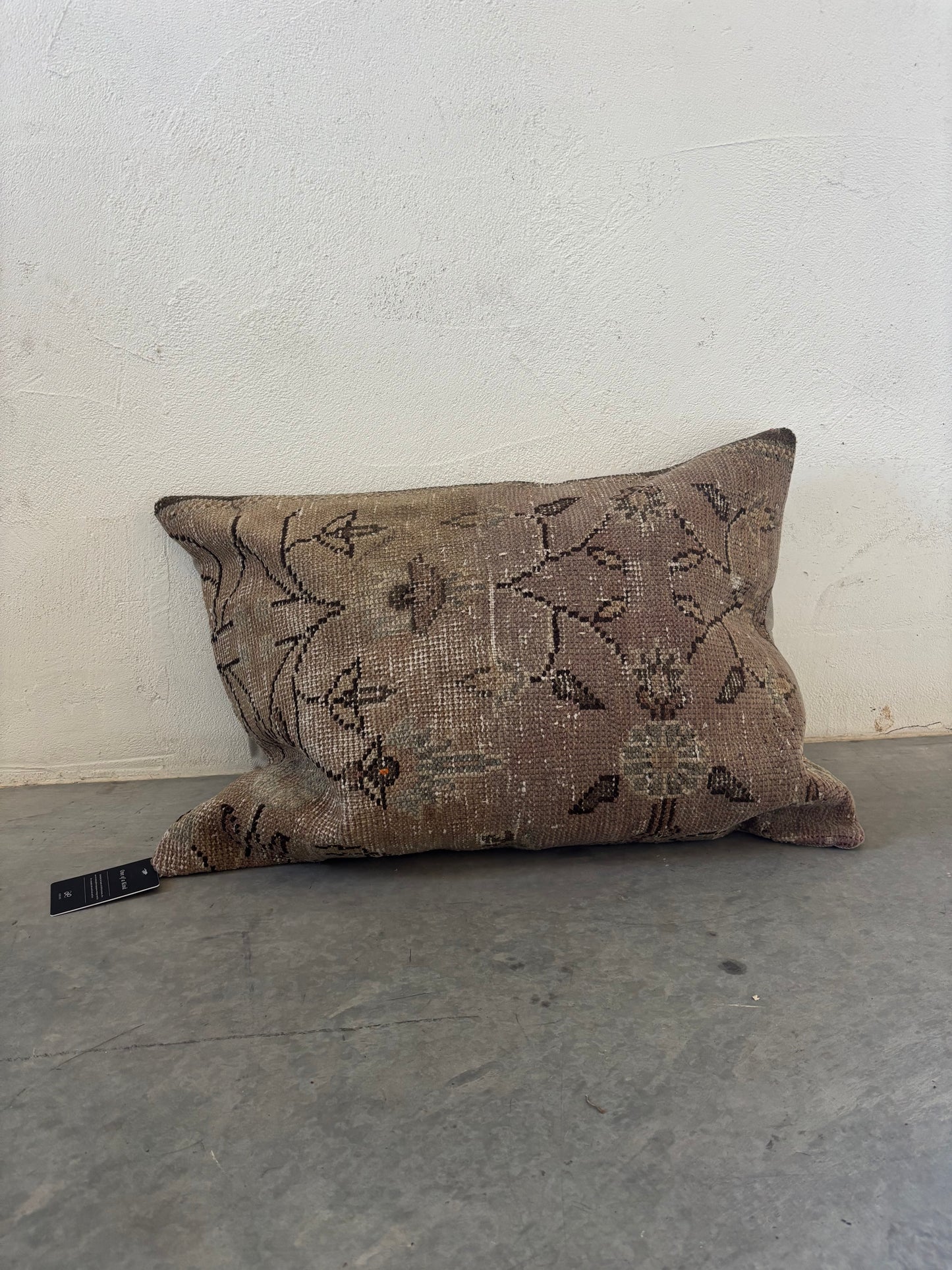 One of a kind 20x28 oversized lumbar pillow