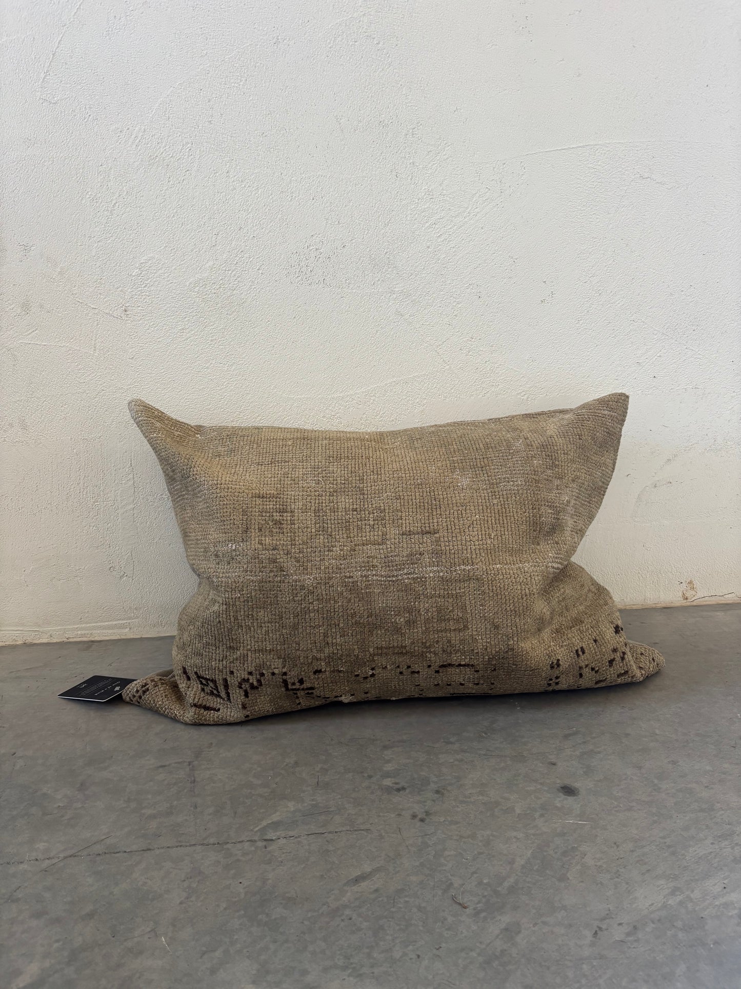 One of a kind 20x28 oversized lumbar pillow