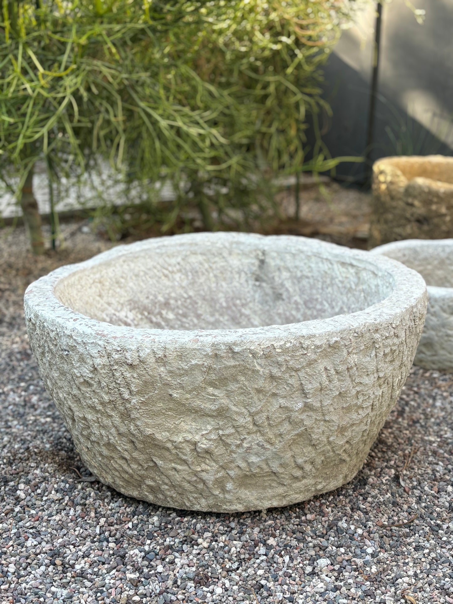 Round Stone Wash Trough