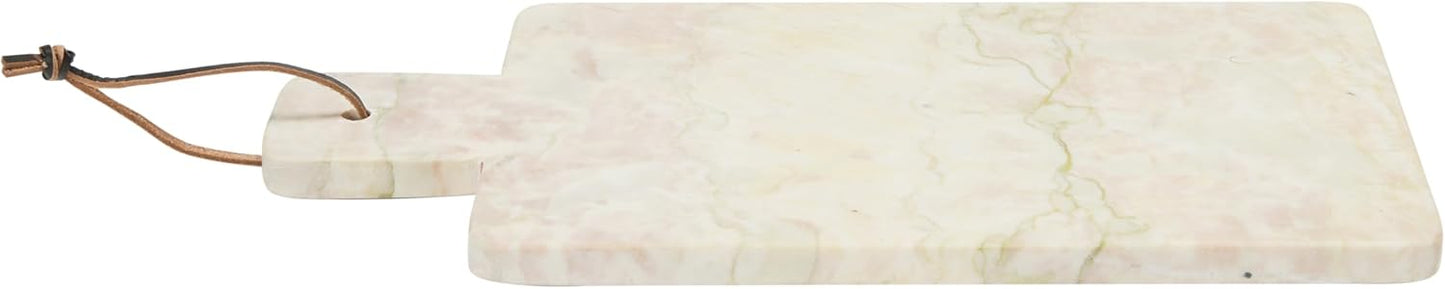 Marble Cheese/Cutting Board with Leather Tie