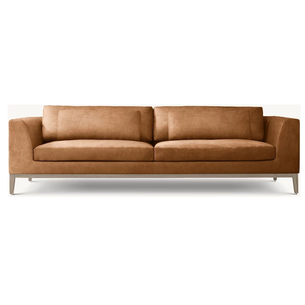Restoration hardware leather sectional deals