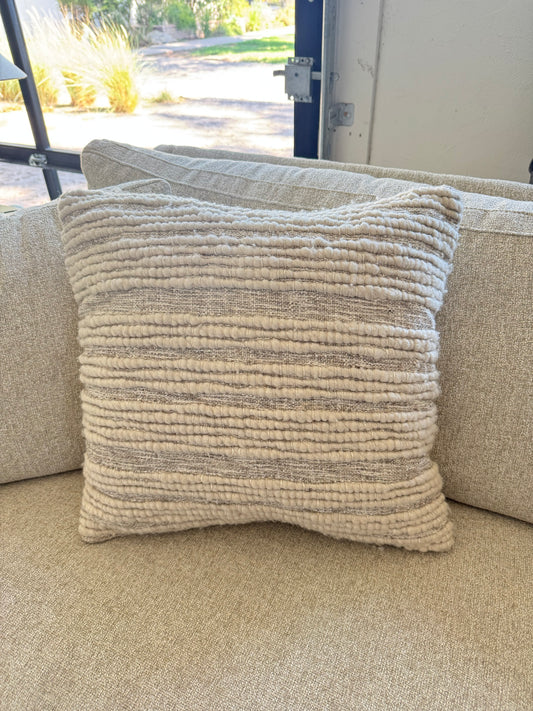 Striped 22in Pillow