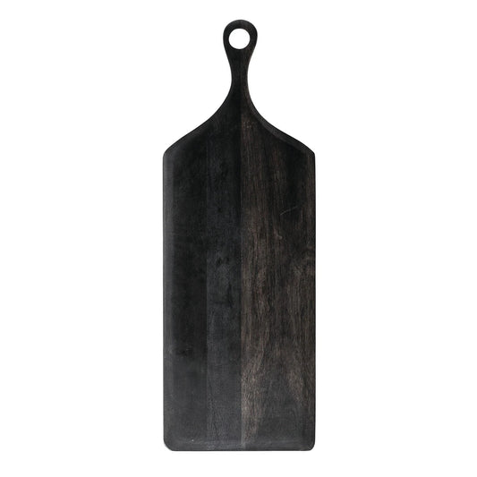 Black Wood Cheese Cutting Board