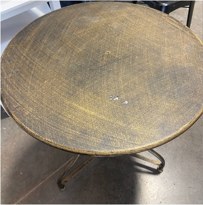 Brass 3 Leg Side Table