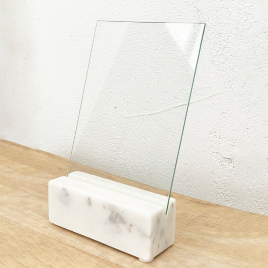 White Marble Stand Frame