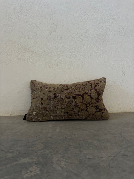 One of a kind 12x20 lumbar pillow