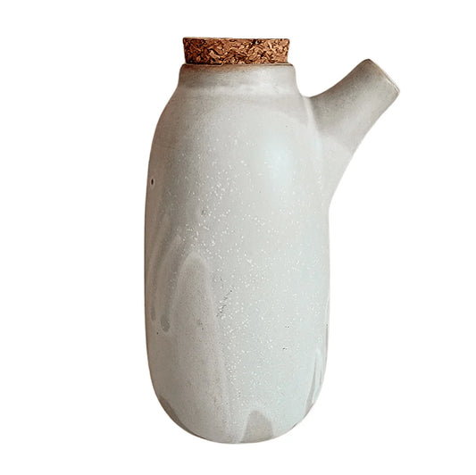 Stoneware Cruet with Cork