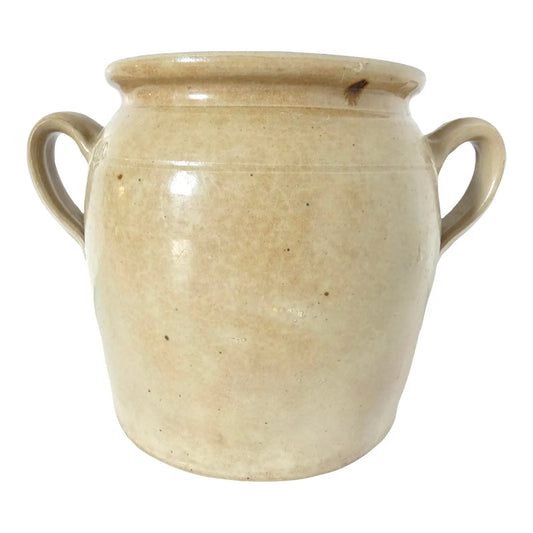 Glazed Pot with Handles
