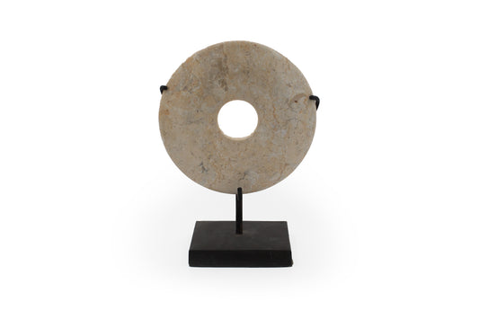 Marble Disc on Stand