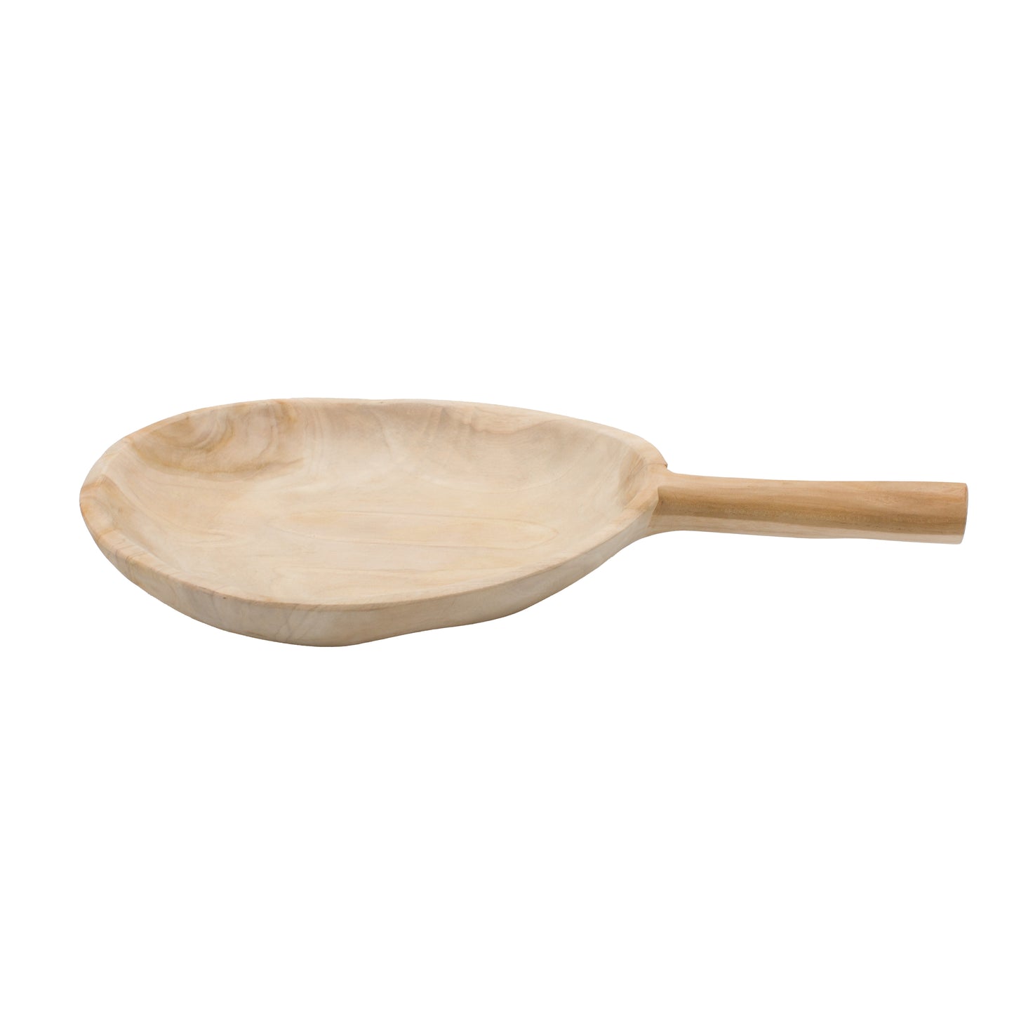 Natural Teak Paddle Tray