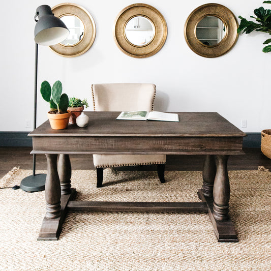 Traditional Wood Desk