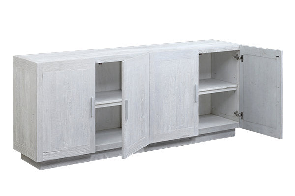 Whitewash Sideboard 79"