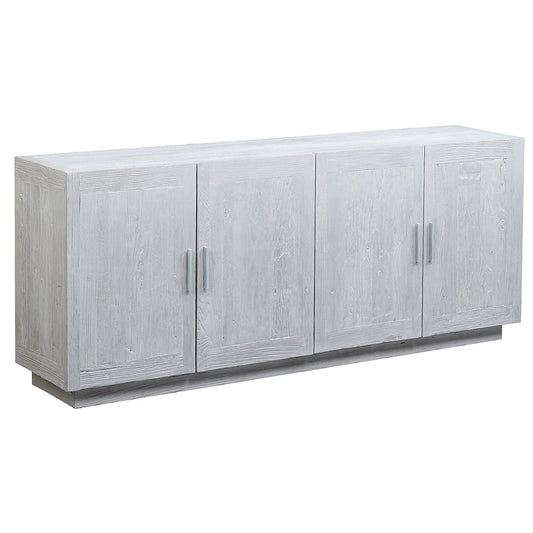 Whitewash Sideboard 79"